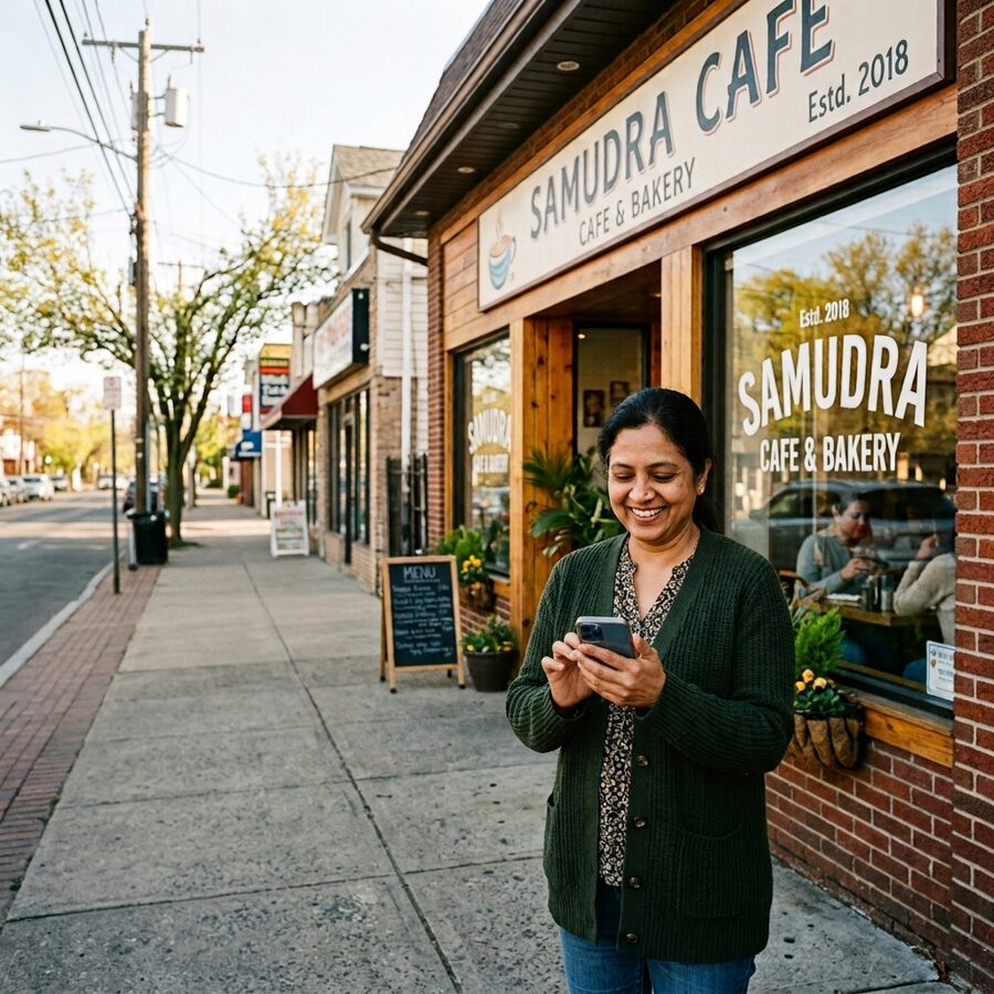 Union County NJ restaurant — Samudra Cafe and Bakery, a thriving local eatery in Union County